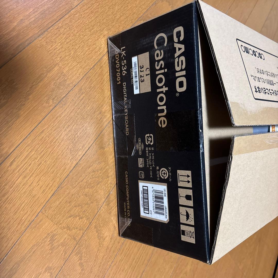 【未使用】CASIO LK-536 キーボード