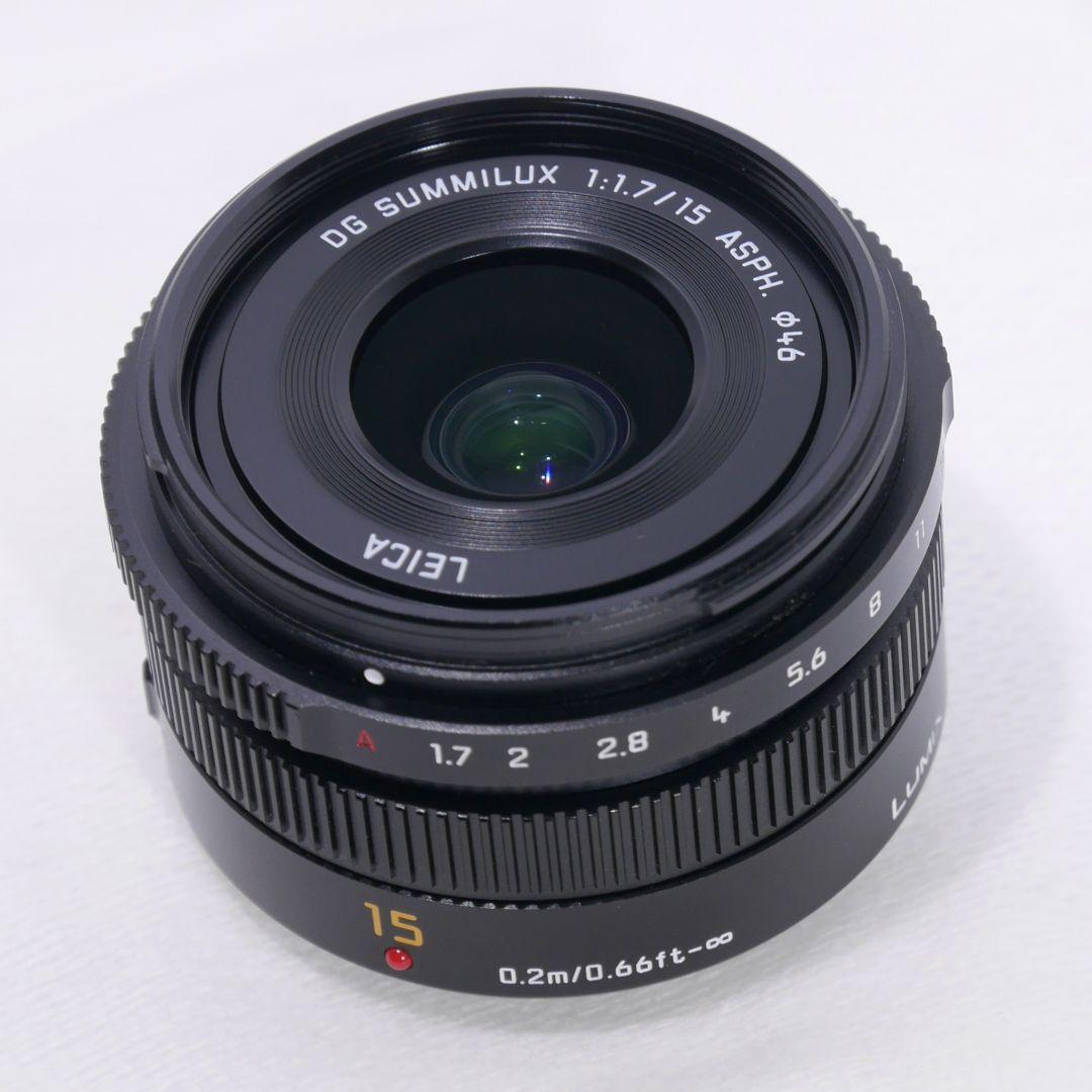 レンズ(単焦点) LEICA DG SUMMILUX 15mm / F1.7 H-X015