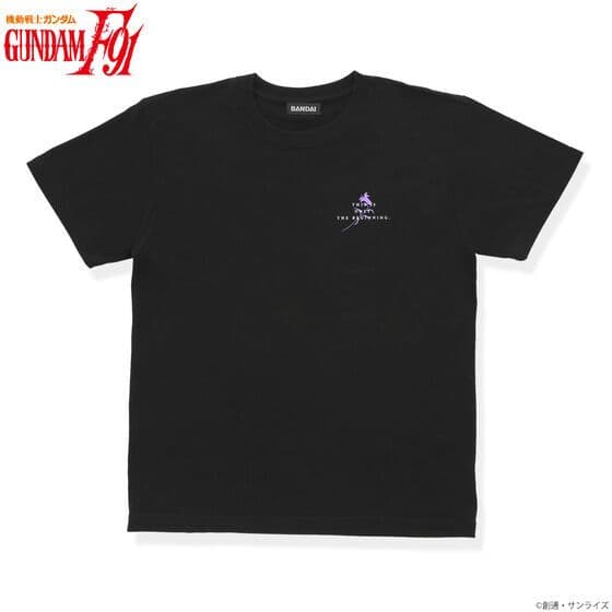 機動戦士ガンダムF91 Tシャツ F91/鉄仮面 フェイス柄 Sサイズ 新品