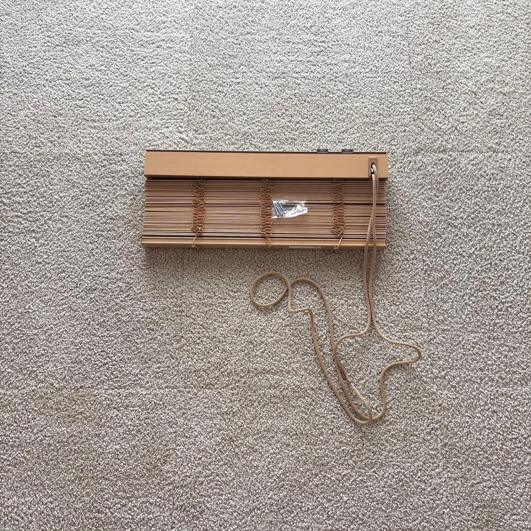 タチカワ ブラインド 木製 ウッドブラインド ナチュラルブラウン B