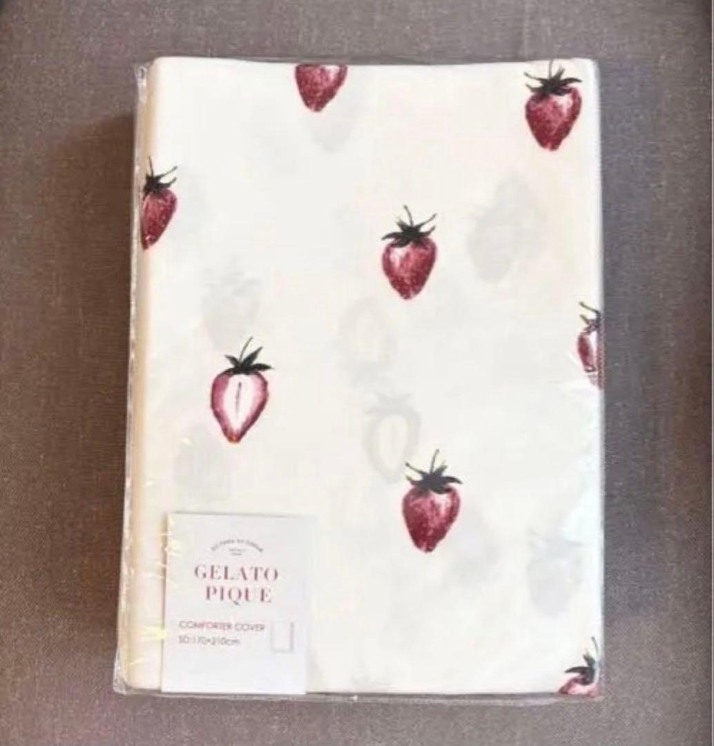 たまご　　GELATO PIQUE いちご柄カバーセット