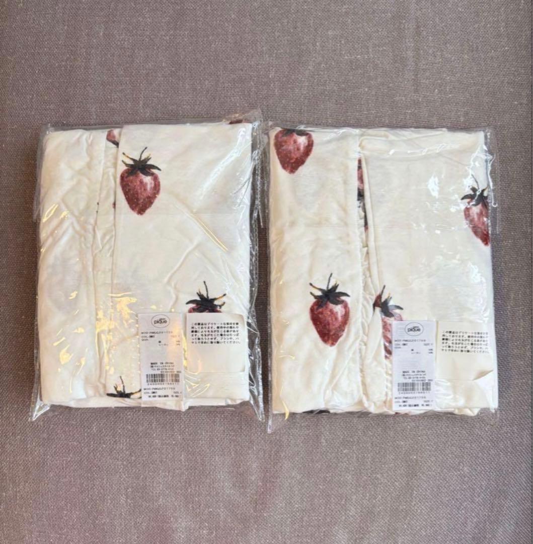 たまご　　GELATO PIQUE いちご柄カバーセット