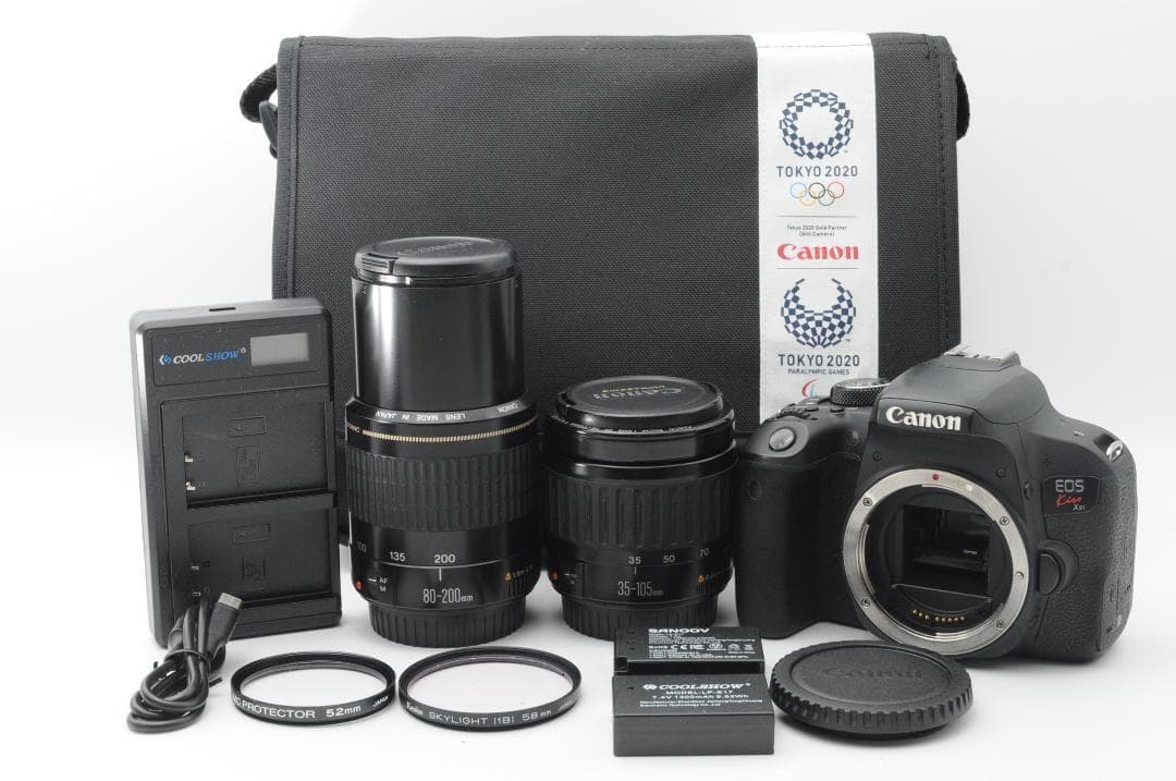 ☆新品クラス⑤☆新生活応援SALE Canon EOS Kiss x9i ダブル