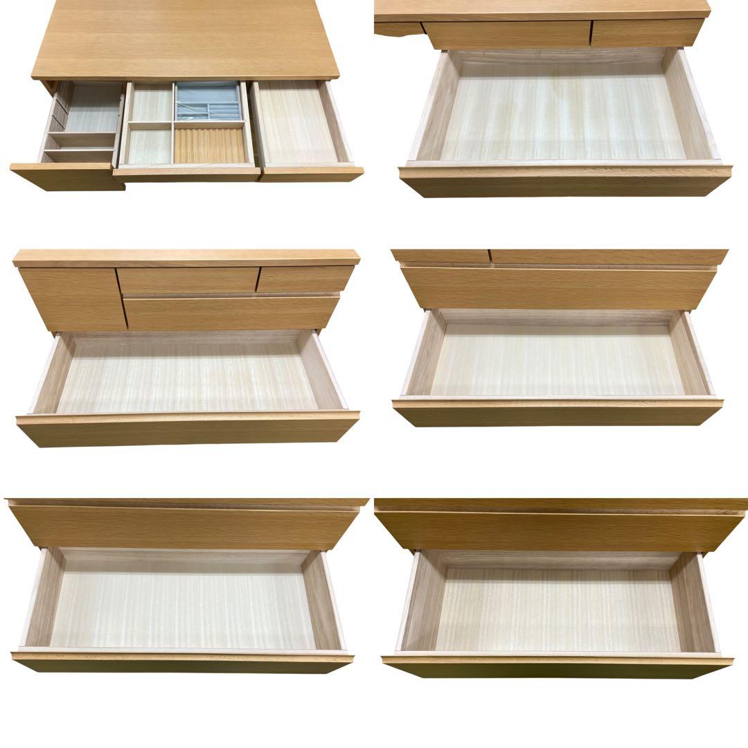 【美品・28万】カリモク家具 チェスト FA3534MS オーク材 6段 タンス