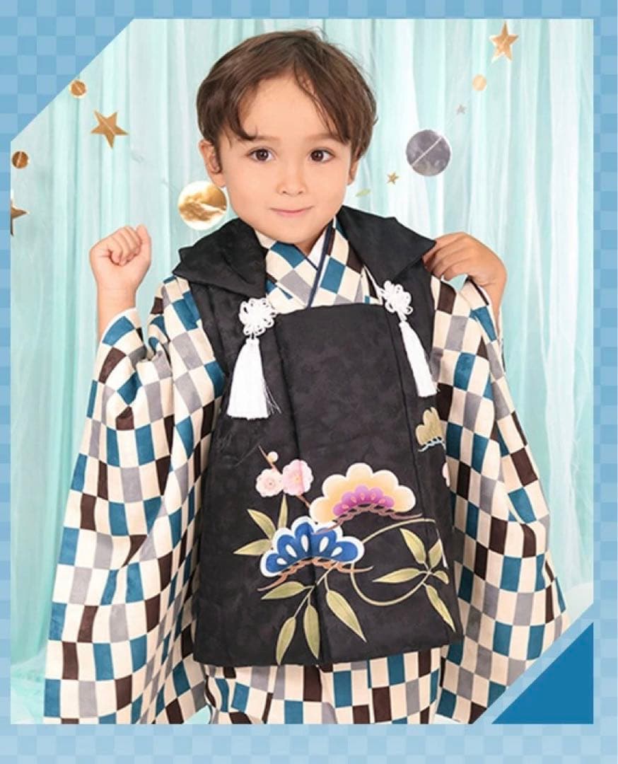 七五三用　被布セット　男の子　3歳