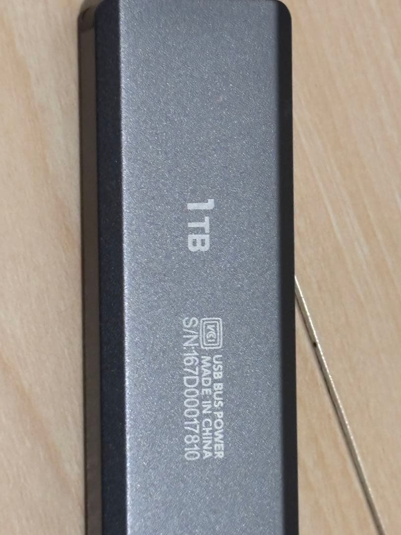 IODATA SSD 1TB USBタイプC
