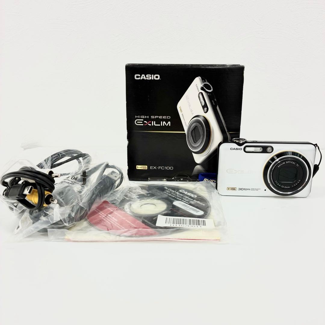 極美品 CASIO EXILIM HS EX-FC100 カシオ