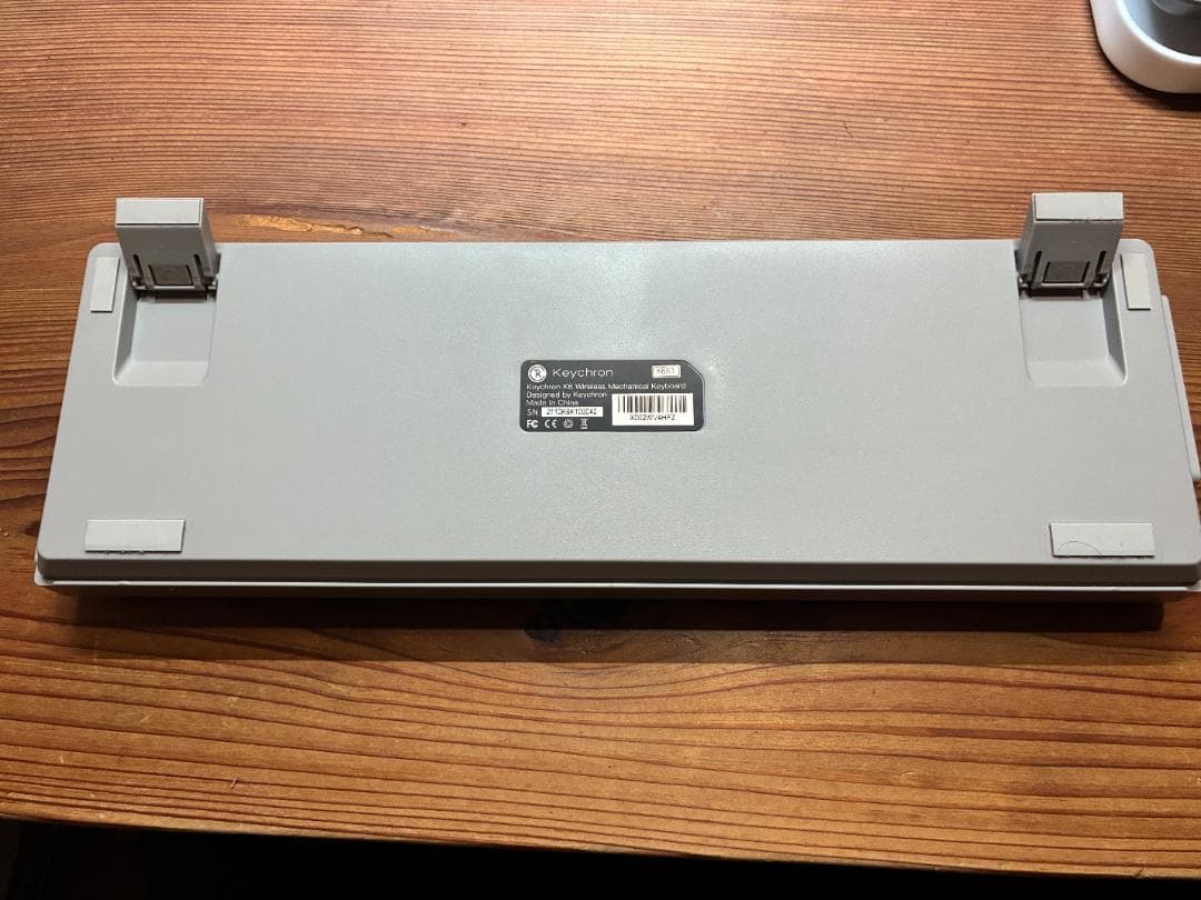 希少モデル Keychron K6 赤軸 US配列 ノンバックライト