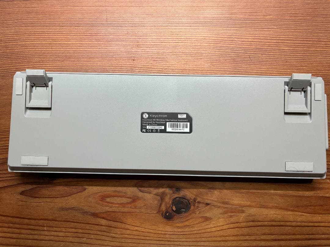 希少モデル Keychron K6 赤軸 US配列 ノンバックライト