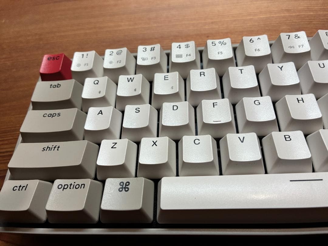希少モデル Keychron K6 赤軸 US配列 ノンバックライト