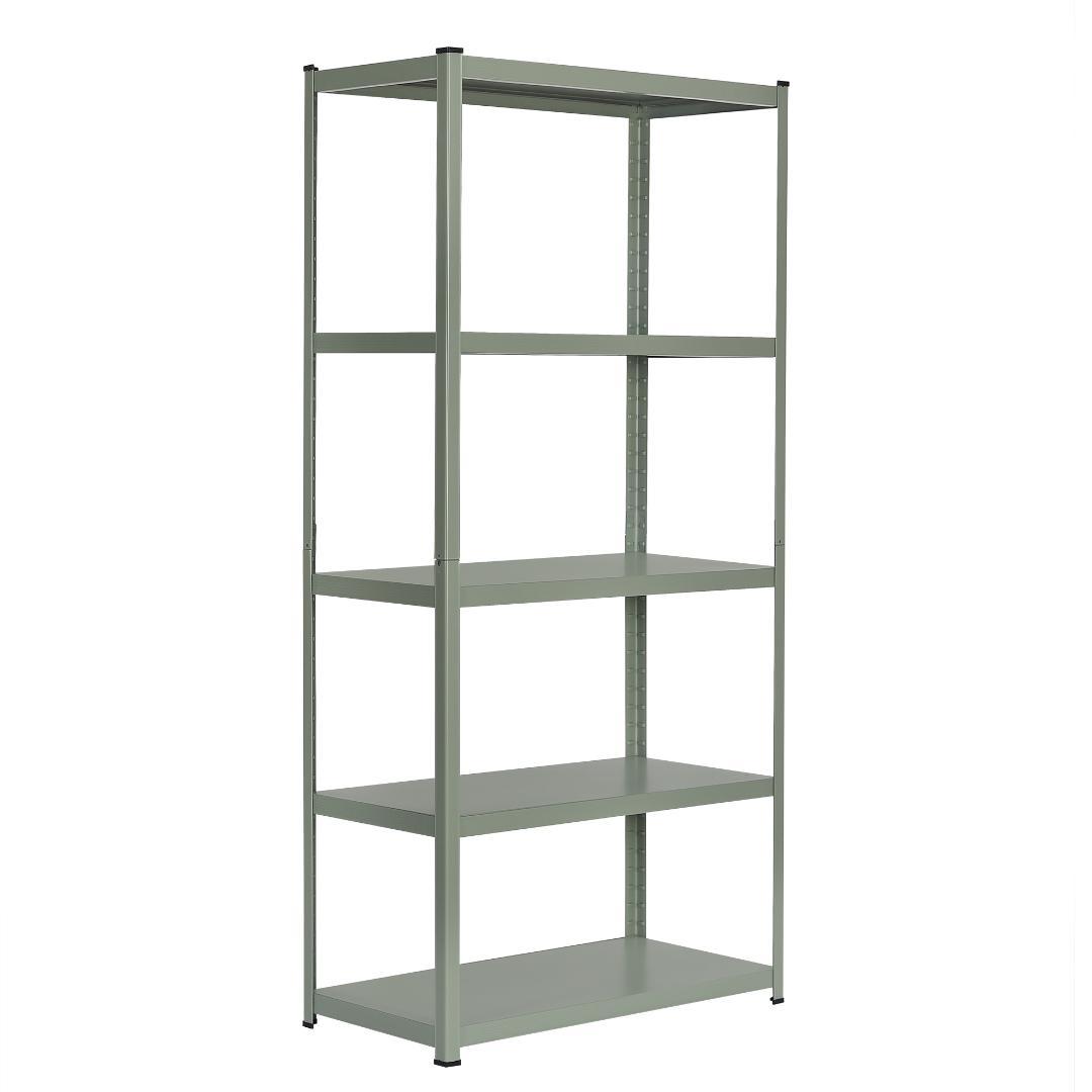 グリーン スチールラック オープンラック 可動棚 分割可能 大容量 収納ラック