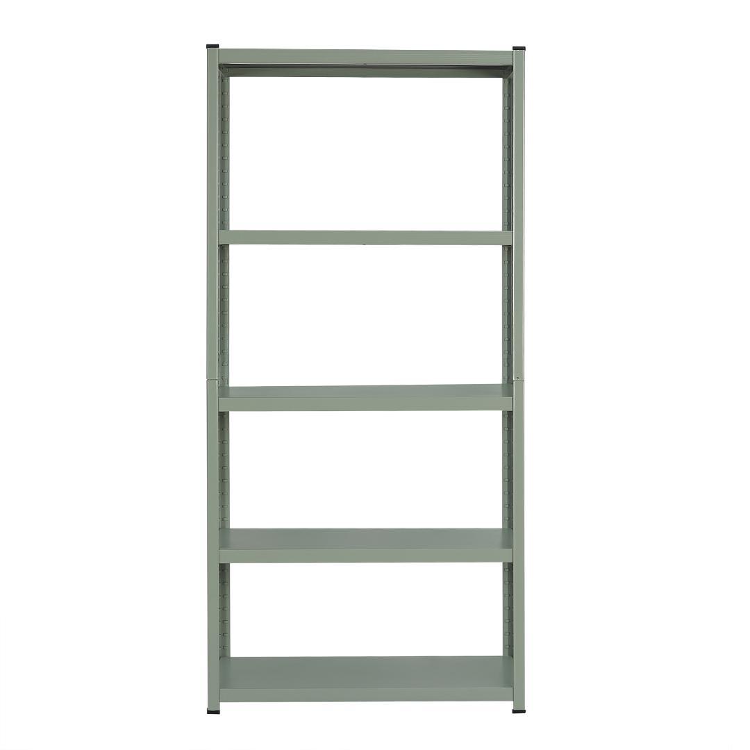 グリーン スチールラック オープンラック 可動棚 分割可能 大容量 収納ラック