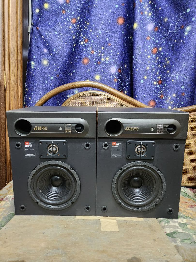 脅威！フルレストア重低音ハイスペックコンパクトスピーカーJBL J-316PRO