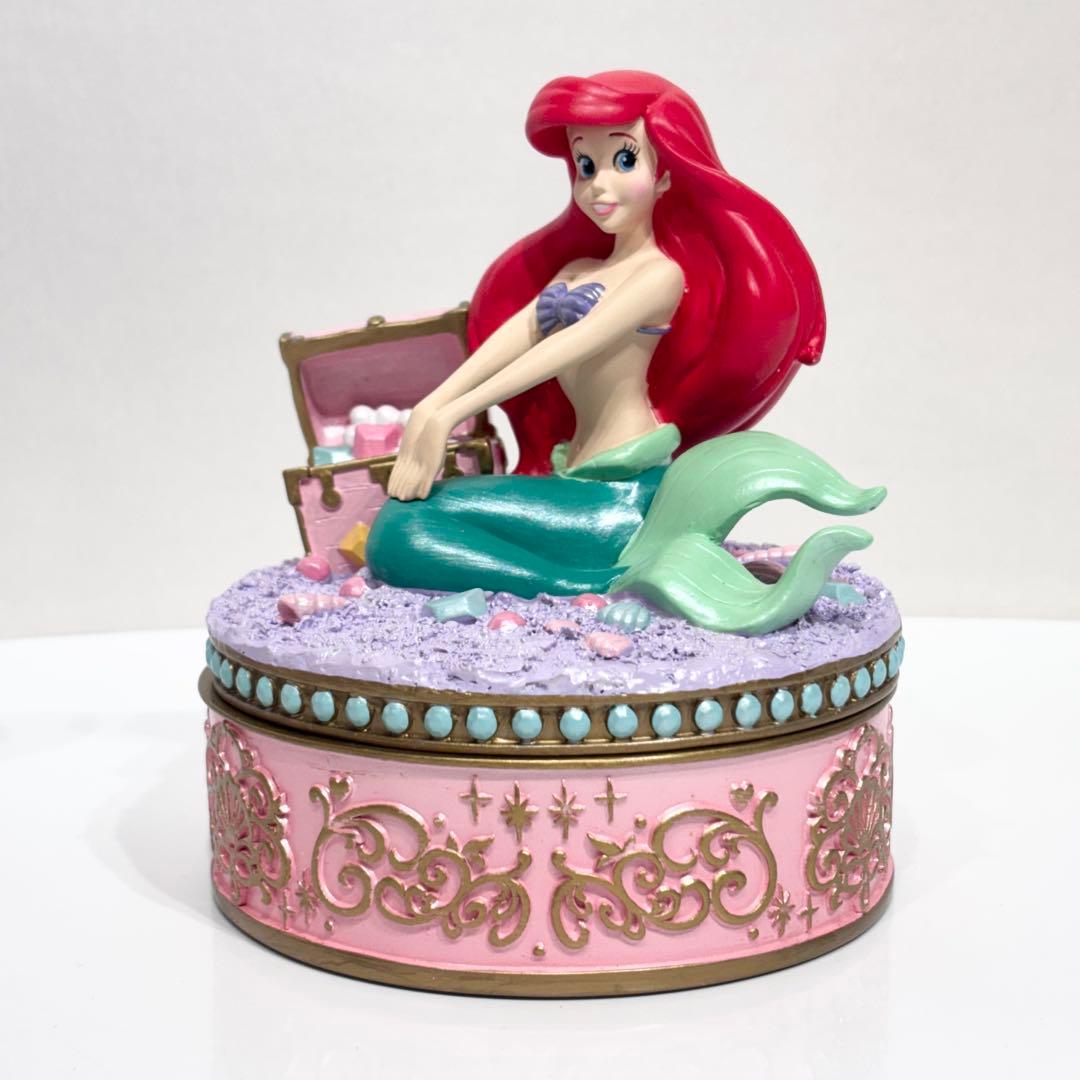 レア！ディズニー リトルマーメイド アリエル 小物入れ 陶器 アクセサリーbox