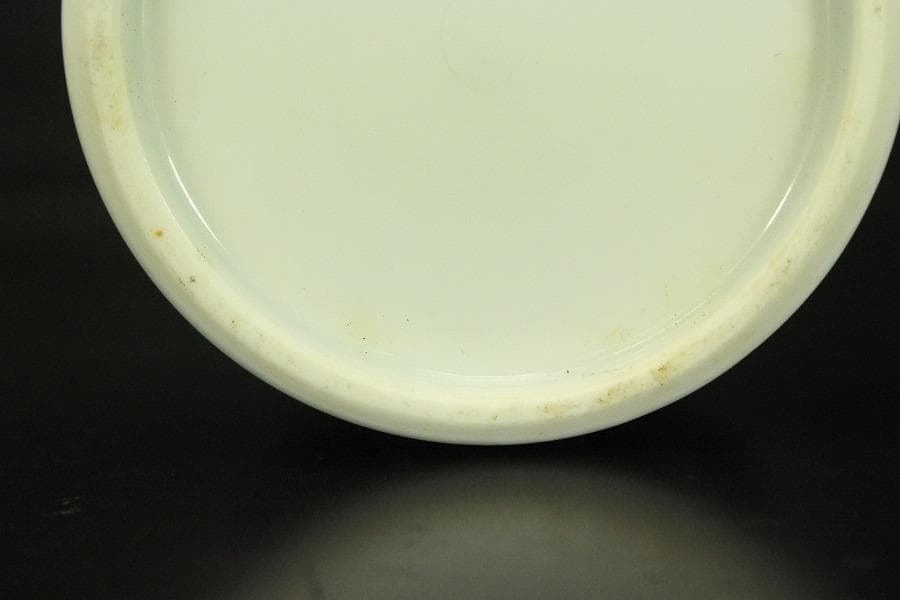 青花 蓋物 人物風景紋(メ1133)