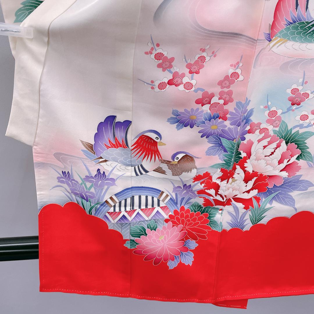 Y★4022★ 子供着物 一つ身 単品 女の子 七五三 3才