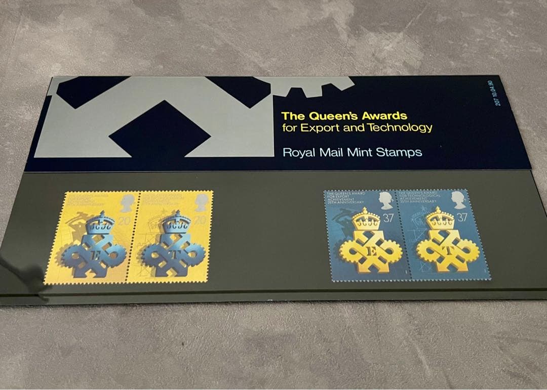 イギリス　ヴィンテージ記念切手　ロイヤルメールミレニアムスタンプ