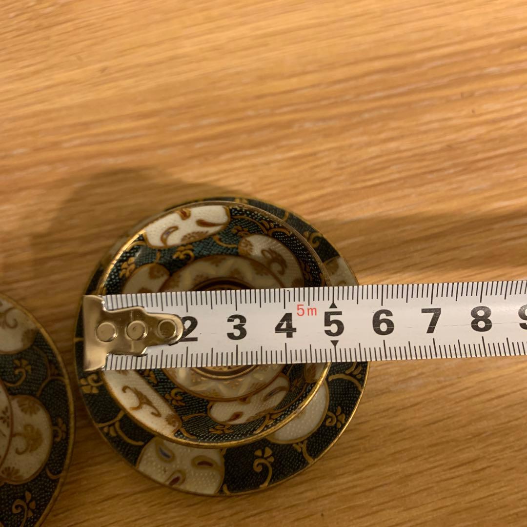 青九谷　酒器　アンティーク