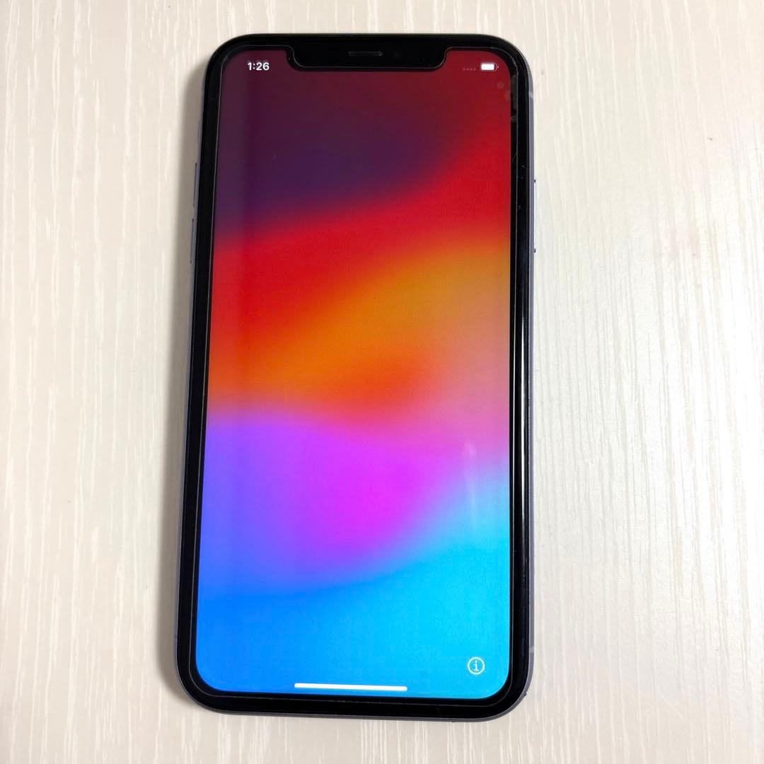 iPhone11 パープル　64GB