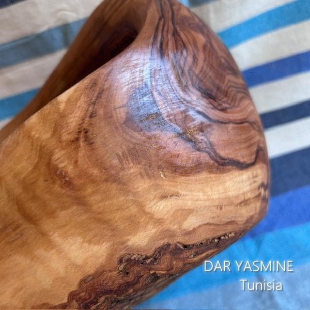 超特大オリーブ　バスケット ボウル 　見えないところもすごいです　約31cm