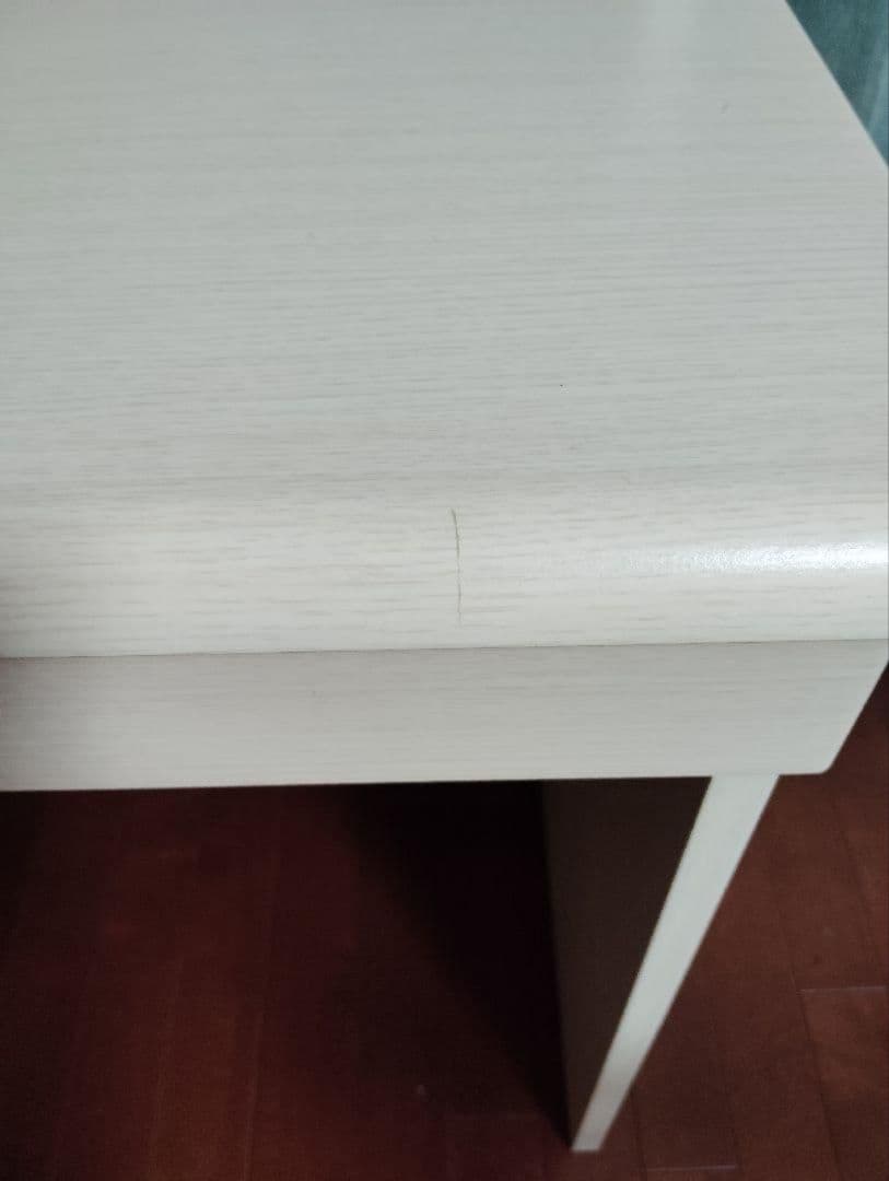 【送料込み】ニトリ 学習机 コンパクト　ホワイト 美品