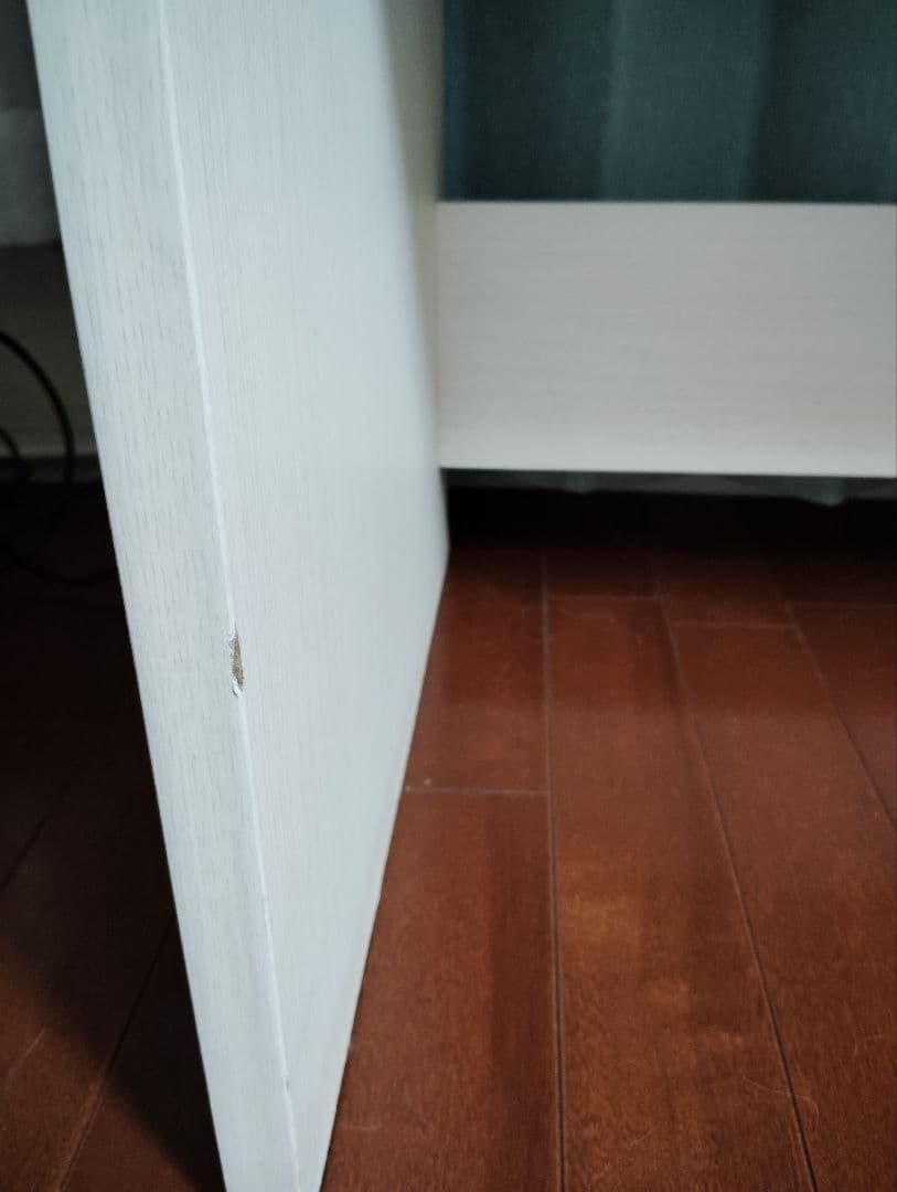 【送料込み】ニトリ 学習机 コンパクト　ホワイト 美品