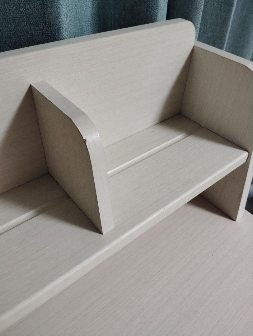 【送料込み】ニトリ 学習机 コンパクト　ホワイト 美品