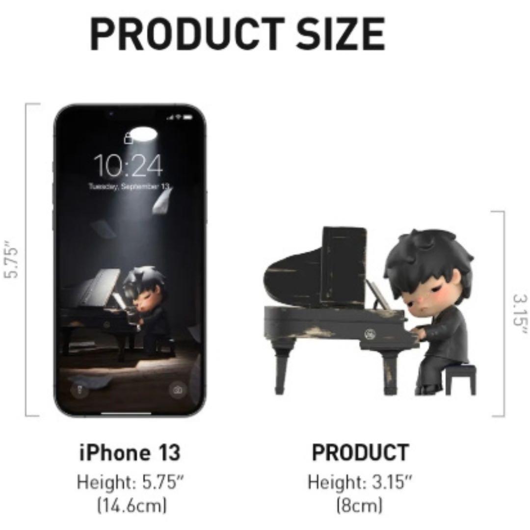 【特別価格】Popmart Hirono The Pianist Figure