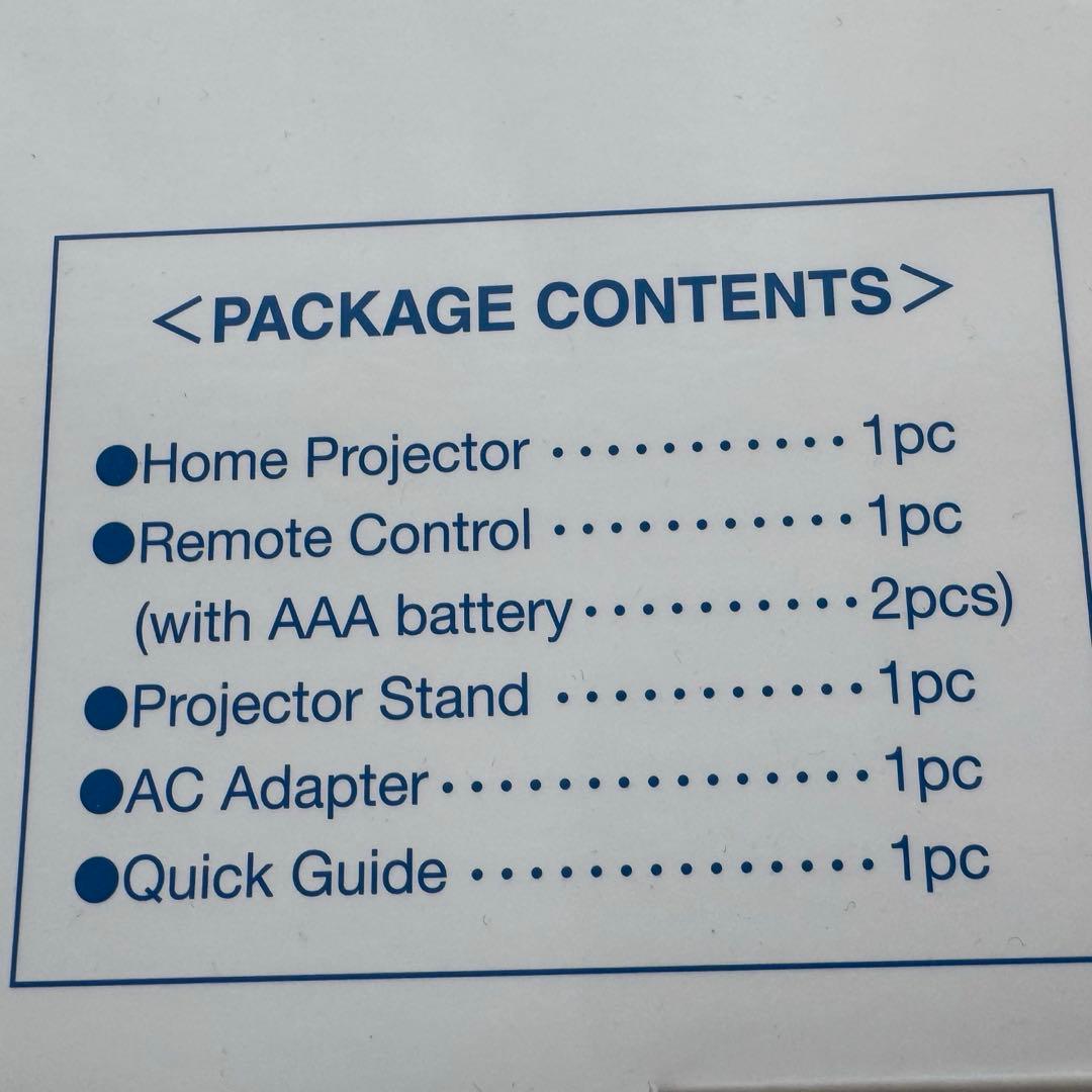 ディズニー英語　ホームプロジェクター