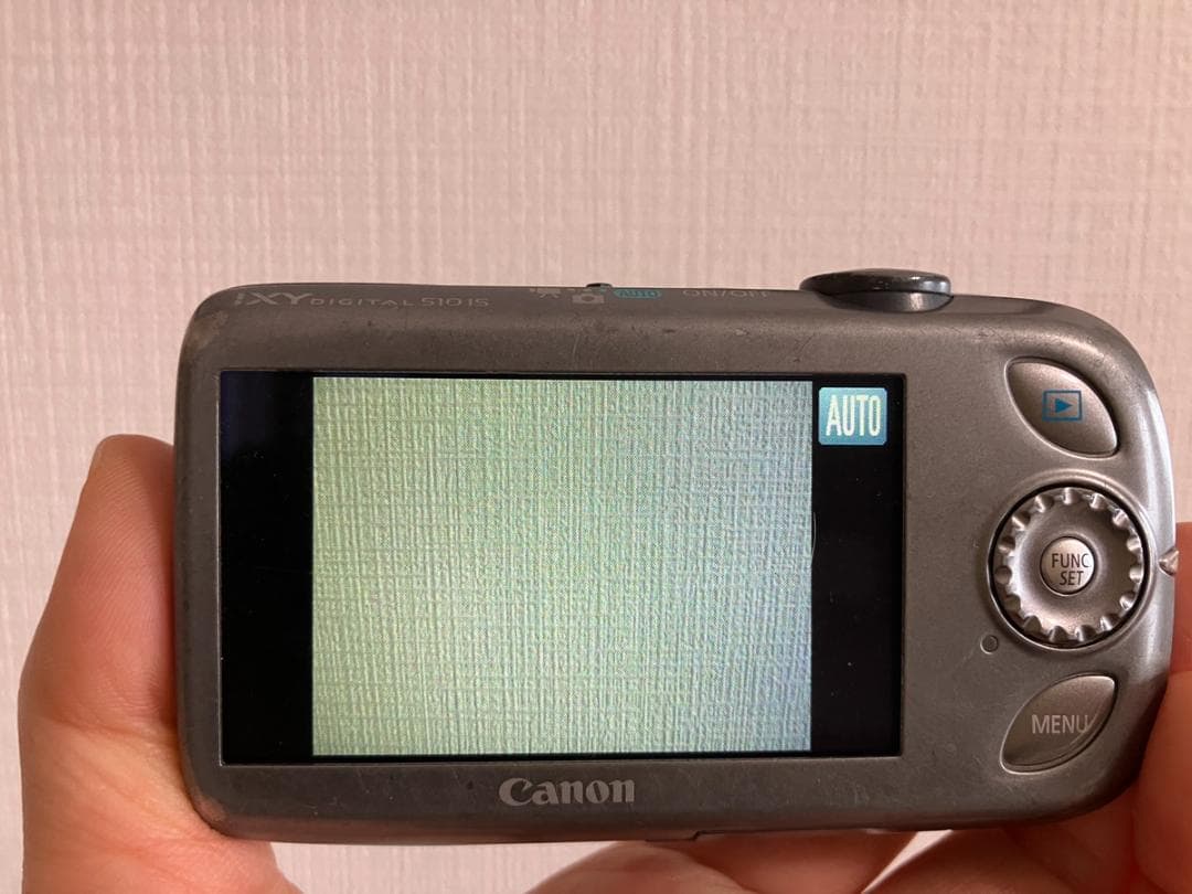 キヤノン　Canon IXY DIGITAL 510IS ブルー PC1356