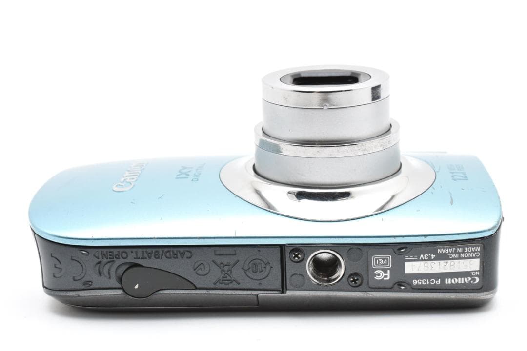 キヤノン　Canon IXY DIGITAL 510IS ブルー PC1356