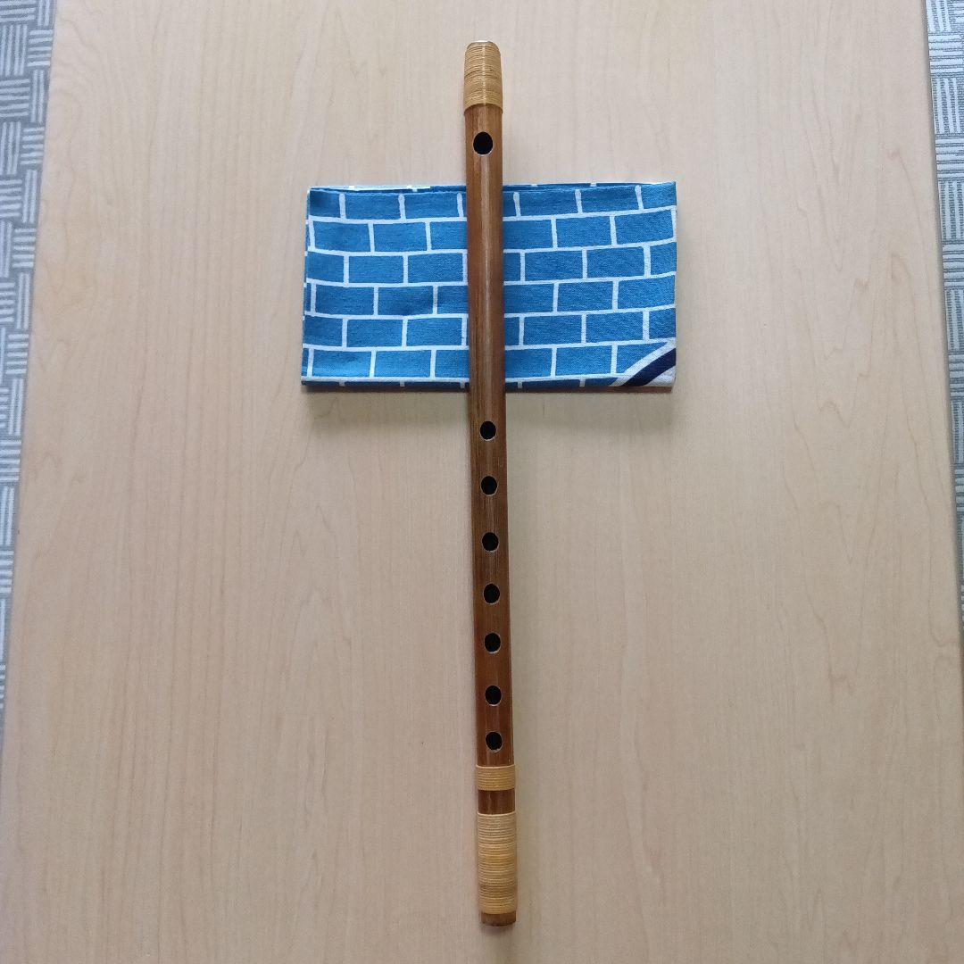 囃子用(タイプ③)・イブシ竹の五本調子篠笛