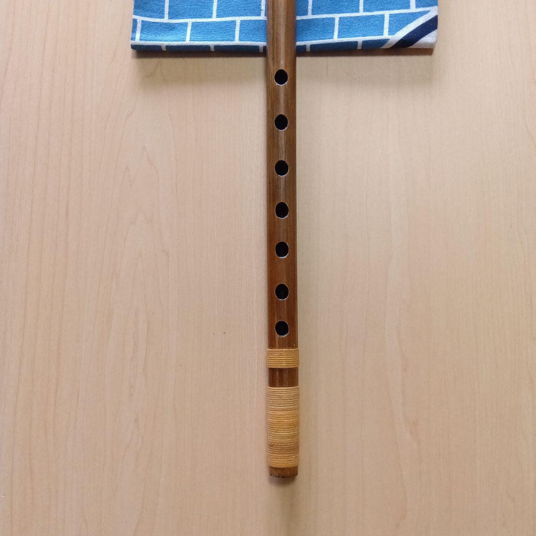 囃子用(タイプ③)・イブシ竹の五本調子篠笛