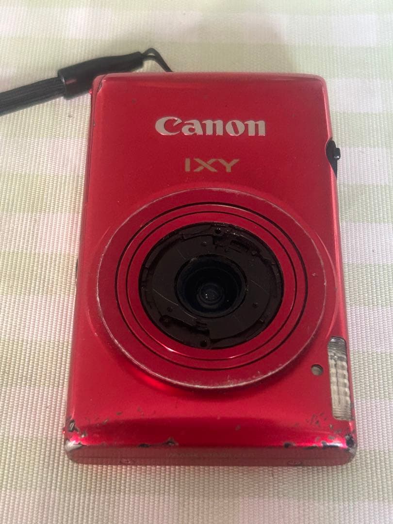 Canon IXY 410F赤色 コンパクトデジタルカメラ ジャンク