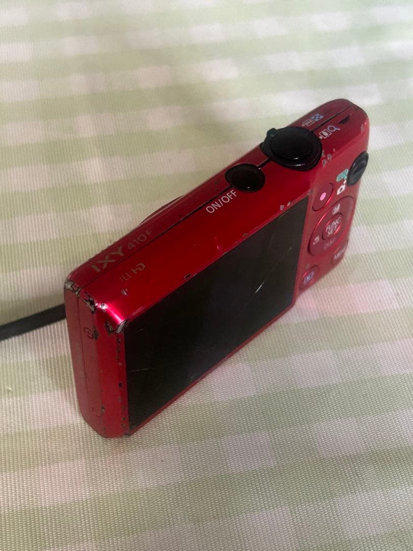 Canon IXY 410F赤色 コンパクトデジタルカメラ ジャンク