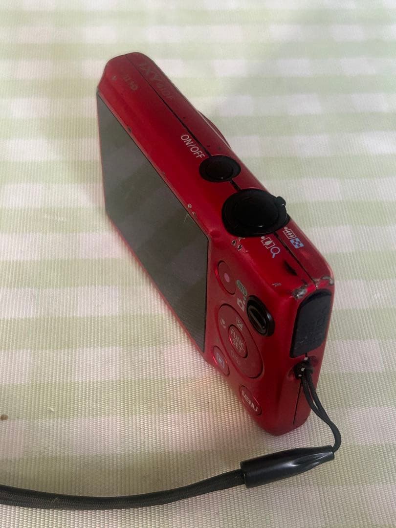 Canon IXY 410F赤色 コンパクトデジタルカメラ ジャンク