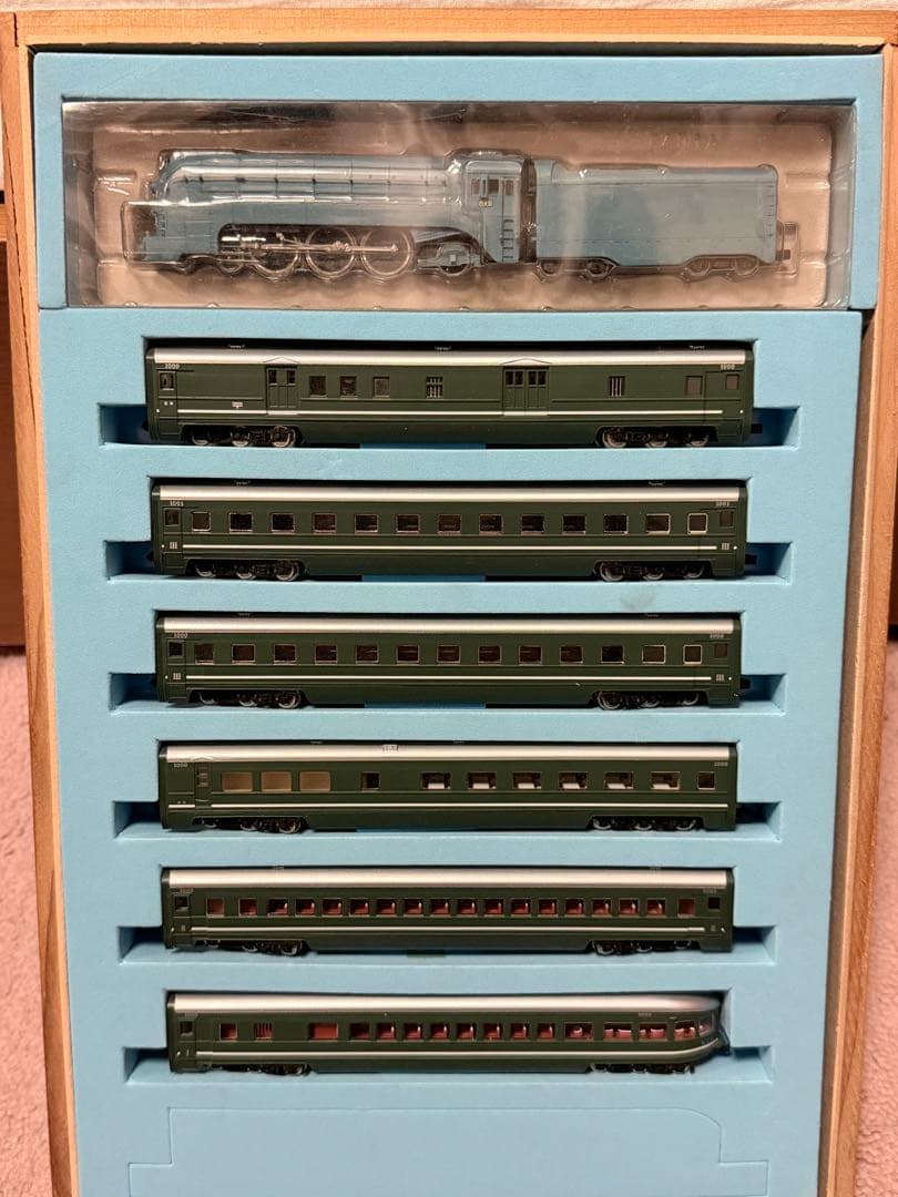 鉄道模型 満州鉄道 パシナ979 あじあ号 7両セット