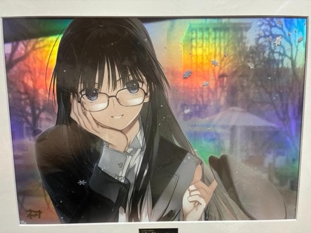 アートプリント 女性キャラクター A4サイズ