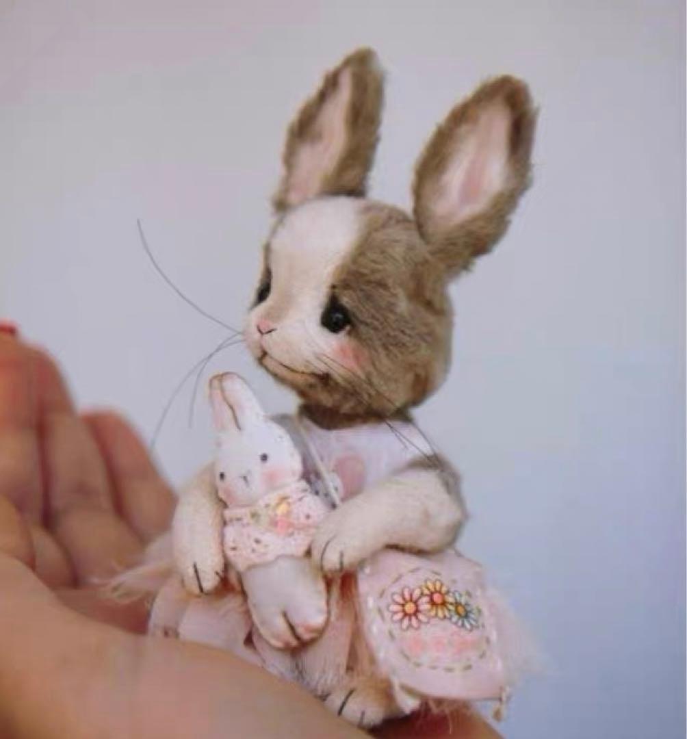 優しいうさぎちゃん テディバニー アーティストベア 海外作家様 ロシア