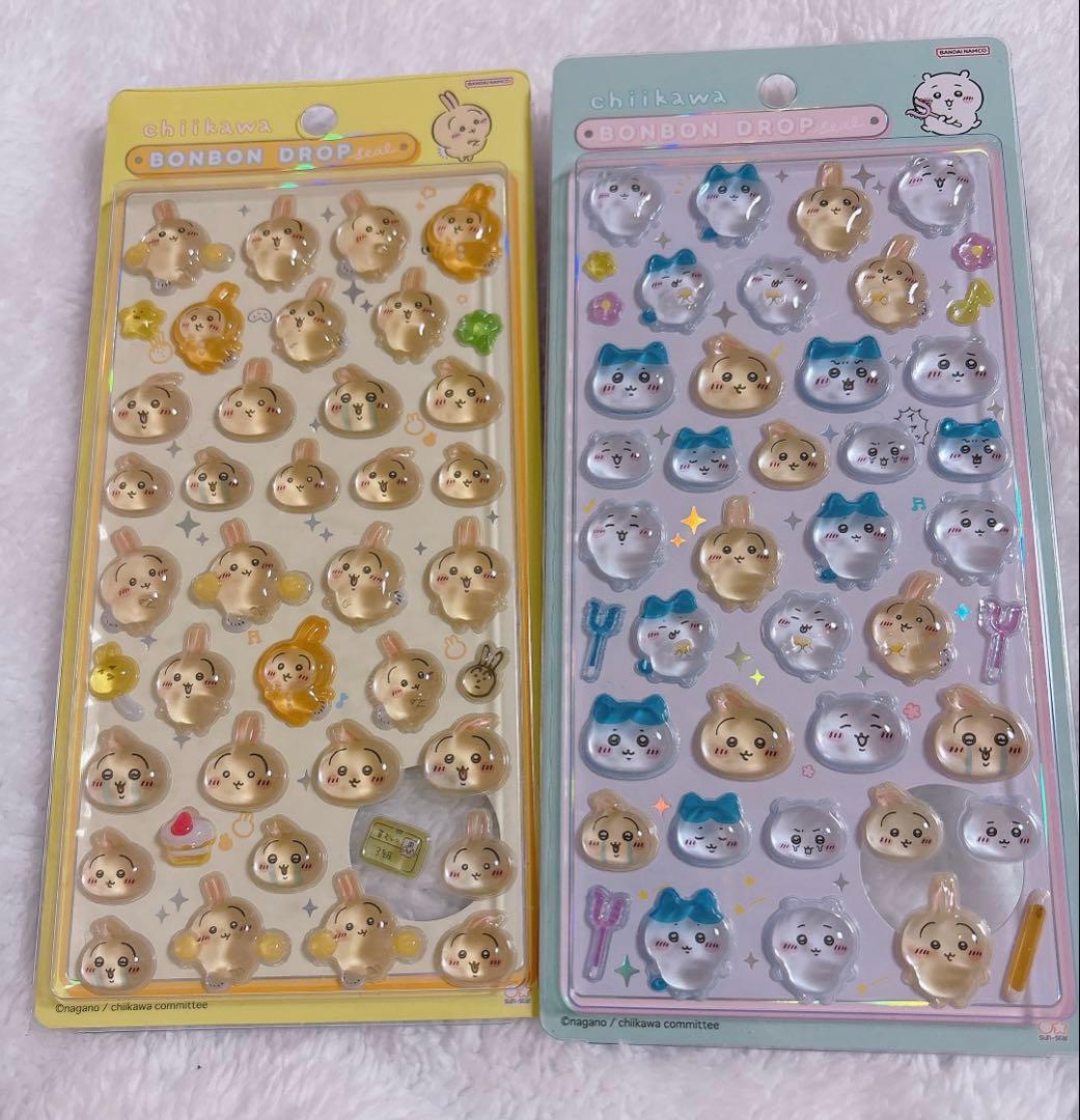 国内正規品　ボンボンドロップシール　ちいかわ　第一弾　4種類