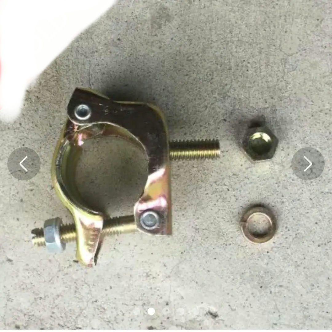 単クランプ　ボルト付クランプ　60個　新品未使用