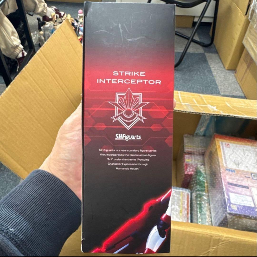 美品 SHF ストライクインターセプター 可動良好 付属完品 フィギュアーツ