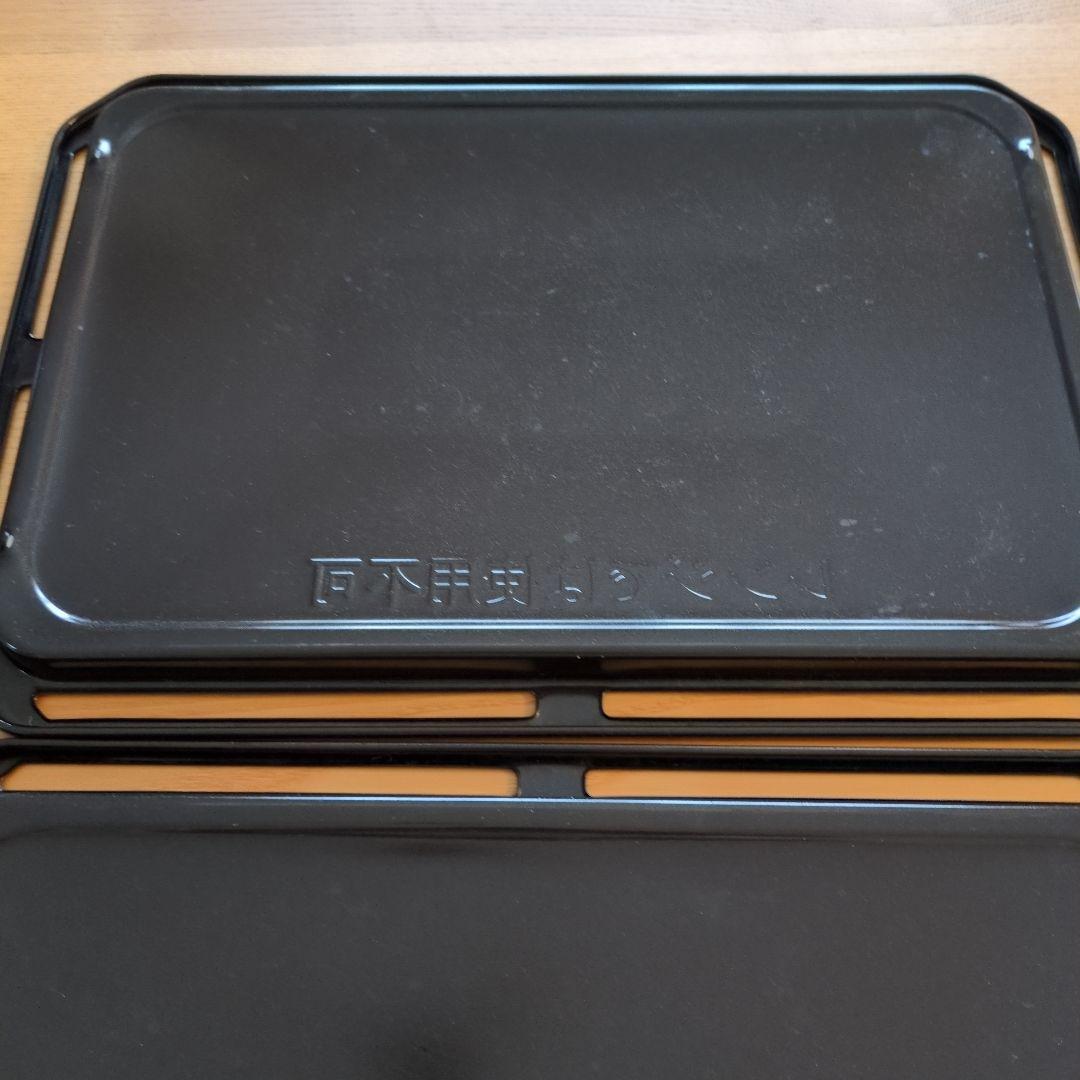 東芝 石窯ドーム ER-VD7000 付属品 深皿・角皿2枚・焼き網セット