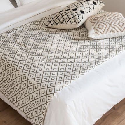 【2点セット】フランス　エスニック柄クッション