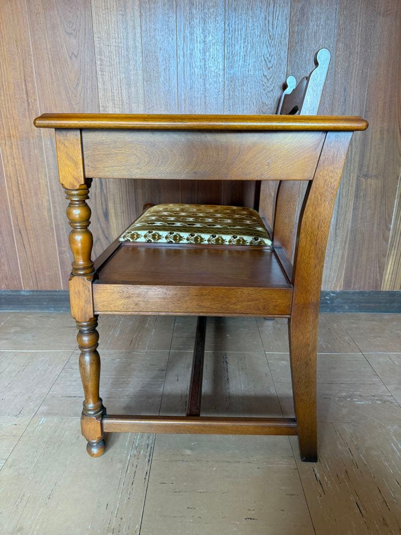 【O-2125】横浜ダニエル テレフォンチェア テレフォンベンチ 昭和レトロ