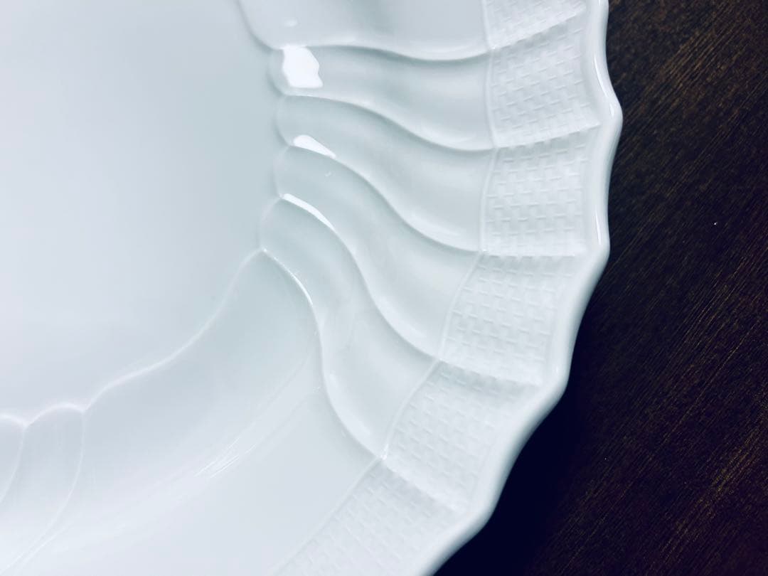 リチャード ジノリ ベッキオホワイト ラウンドディッシュ33cm