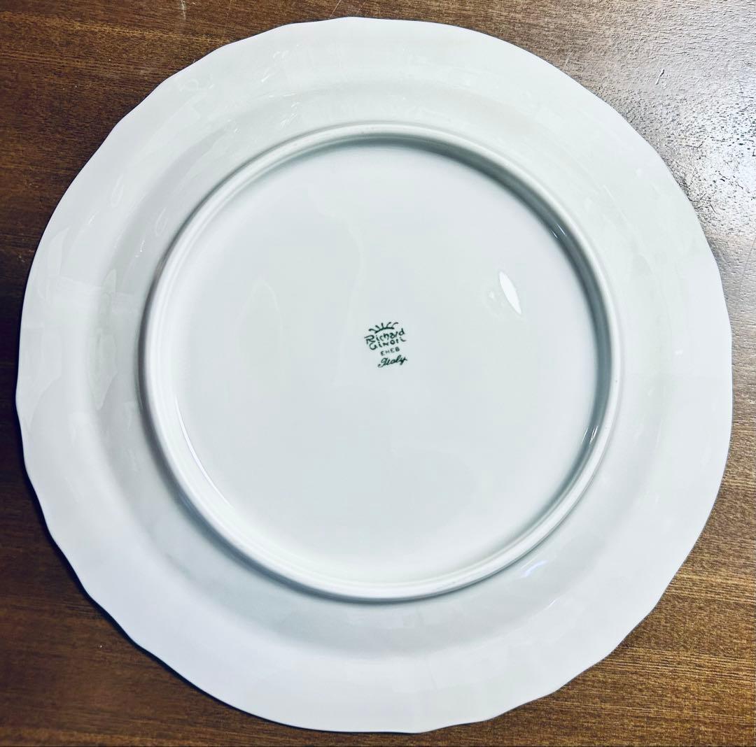 リチャード ジノリ ベッキオホワイト ラウンドディッシュ33cm