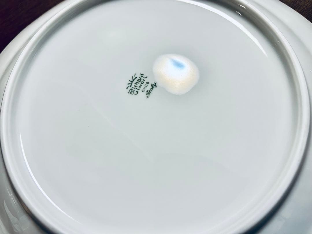 リチャード ジノリ ベッキオホワイト ラウンドディッシュ33cm