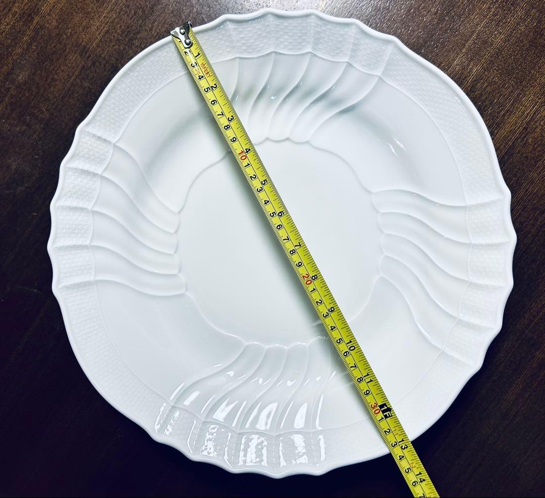 リチャード ジノリ ベッキオホワイト ラウンドディッシュ33cm