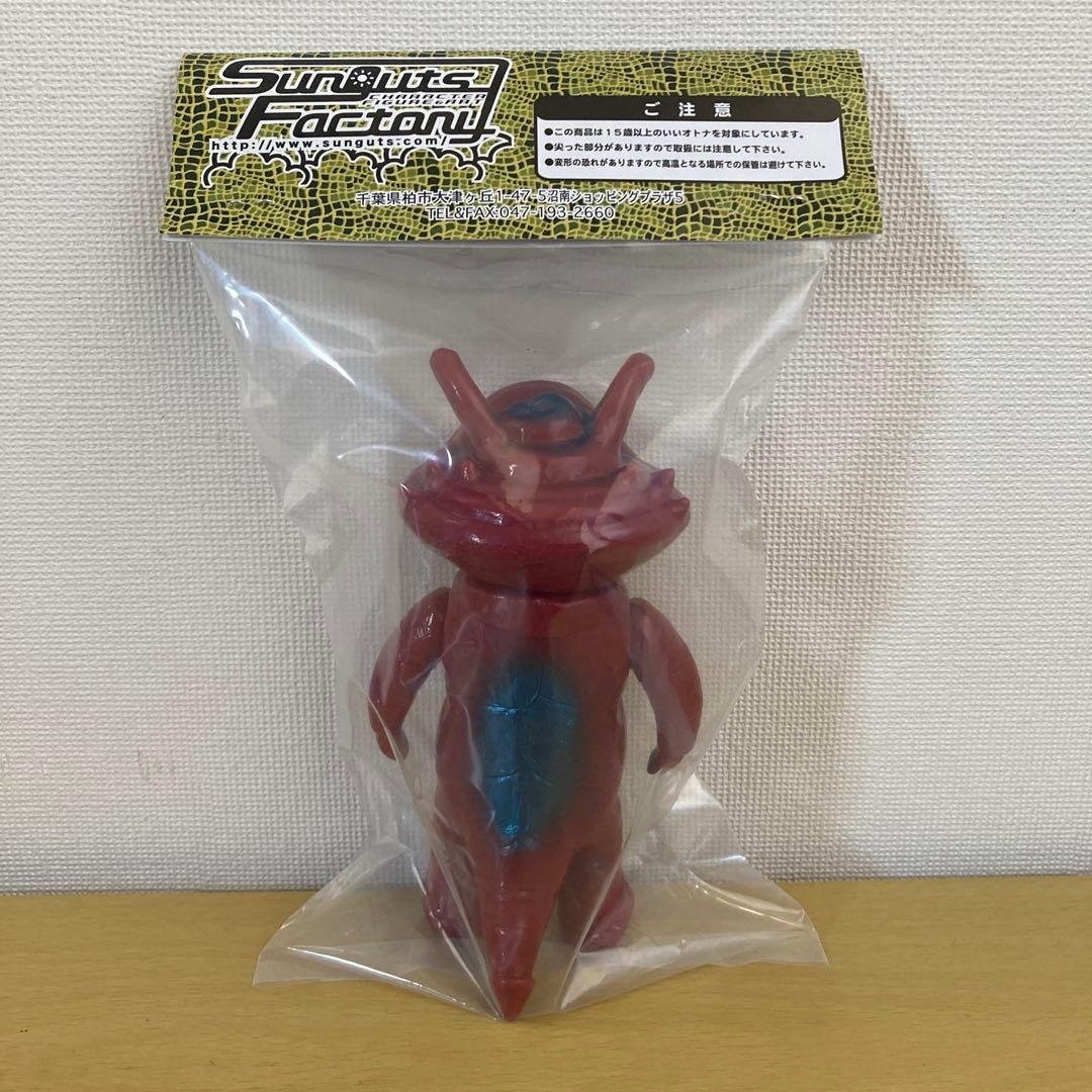 サンガッツ本舗 カネゴン（レッドマン版）ソフビ 新品・未使用・未開封